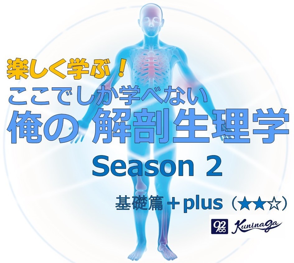 楽しく学ぶ ここでしか学べない 俺の解剖生理学 Season２