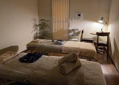 サロンの施術部屋
