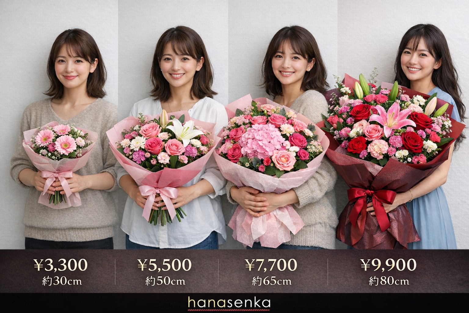 プロにおまかせ花束イメージ