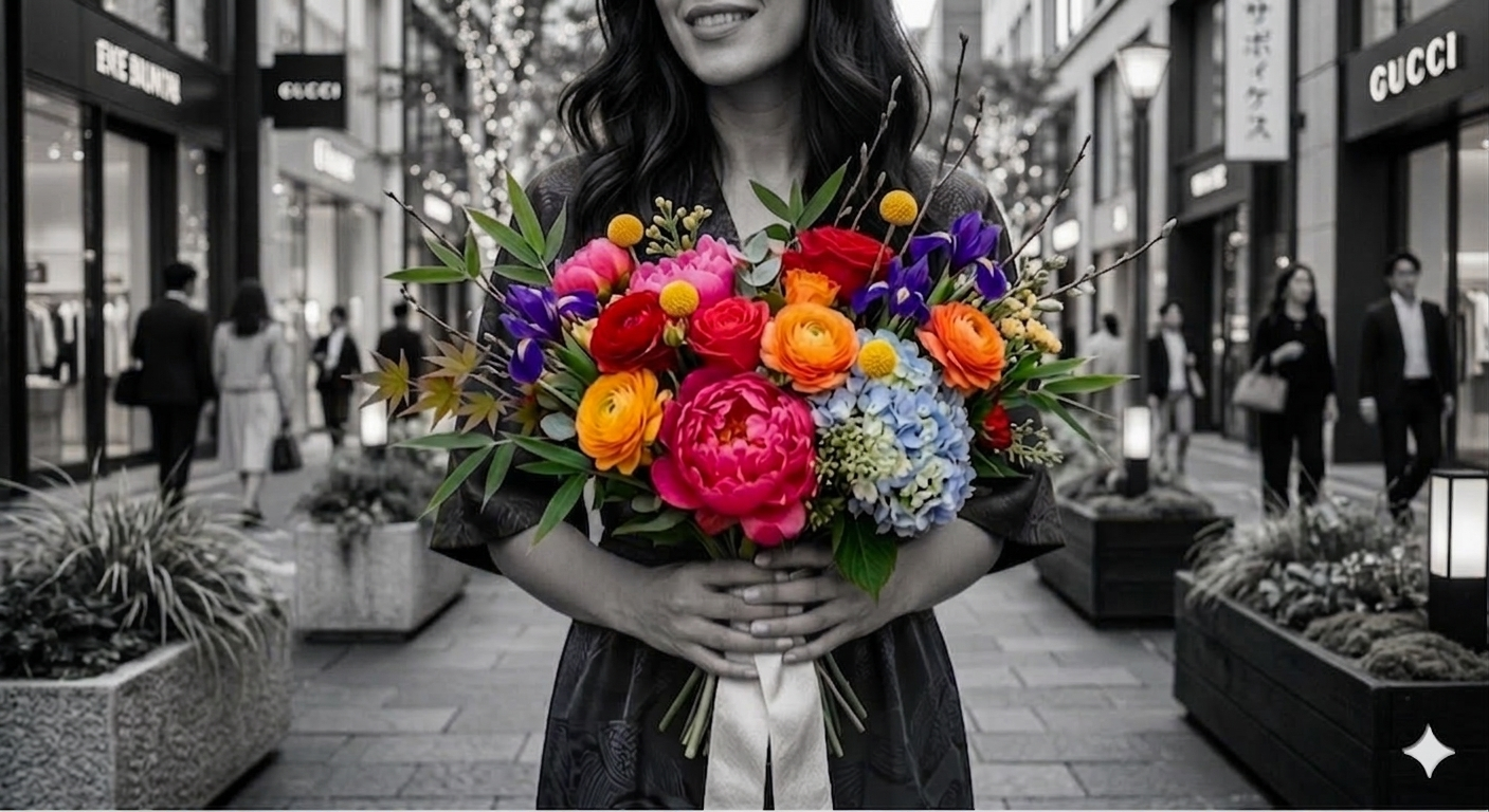 花の専門店hanasenka店内イメージ