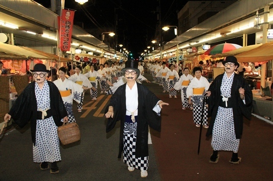 徳島県吉野川市鴨島町・ごくろう祭り