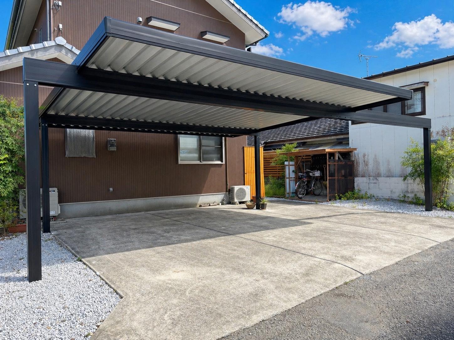 出入り広々間口梁延長タイプ