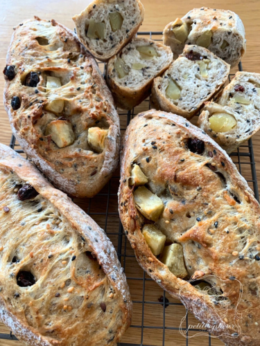 手作りチョコシート　折り込みパン　チョコパン　マーブルショコラ　プティボヌール　もりやまひろみ　酒種酵母パン