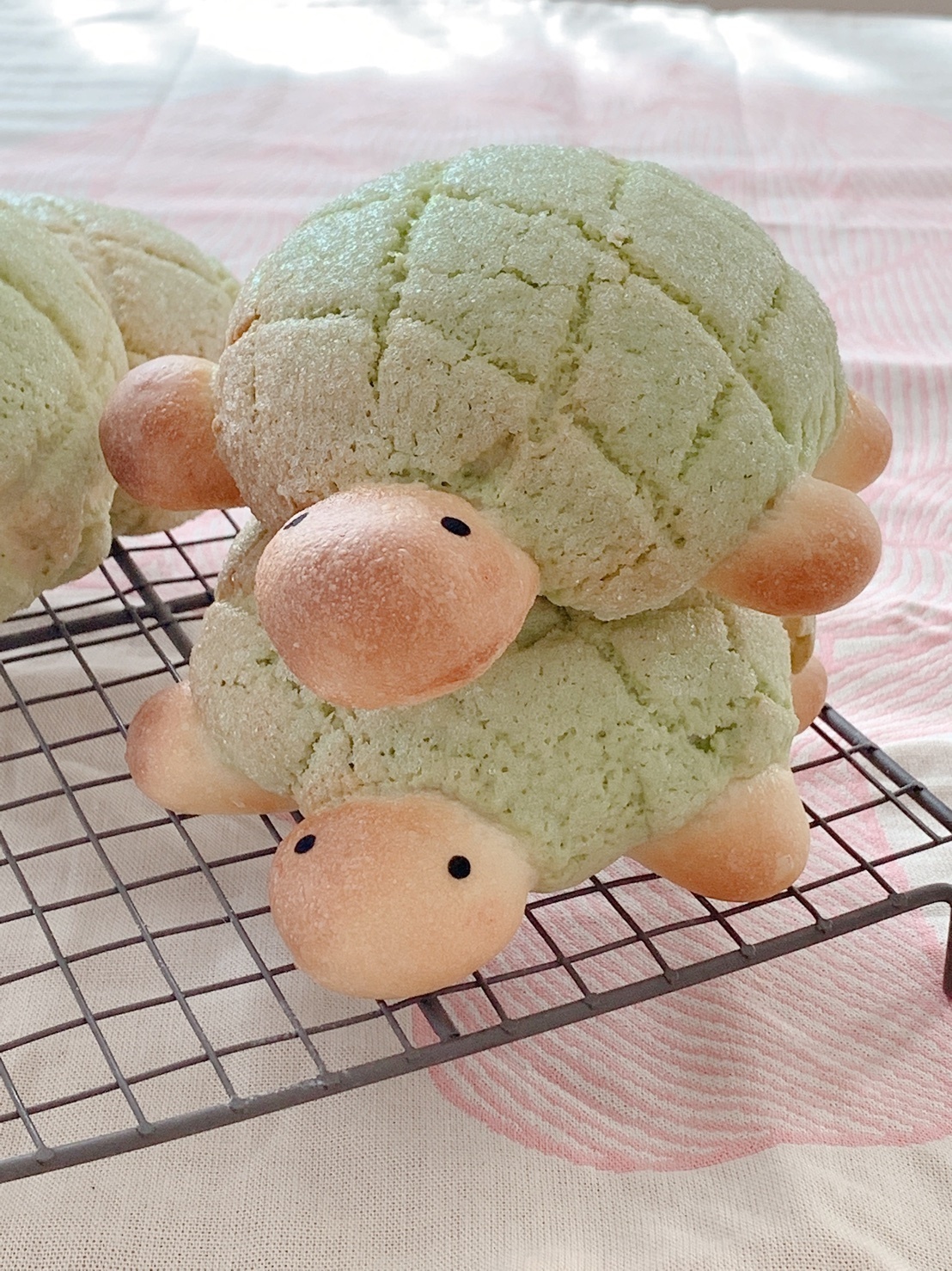 コルネ　花束パン　ディプロマットクリームのパン　コロネ　プティボヌール　もりやまひろみ　酒種酵母パン