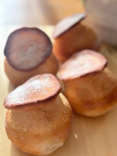 シャンピニオン　ハードパン　フランスパン　プティボヌール　もりやまひろみ　酒種酵母パン