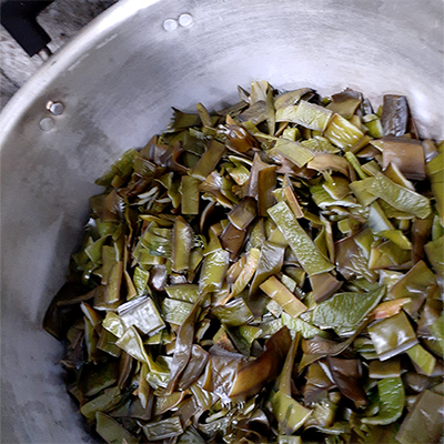茎わかめの佃煮の作り方③