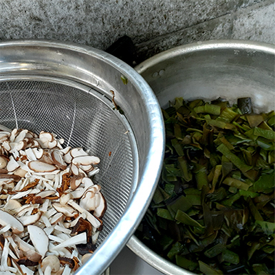 茎わかめの佃煮の作り方④