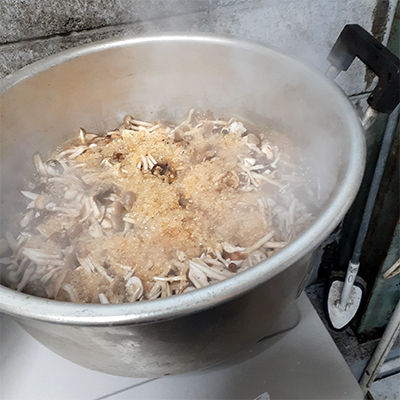 茎わかめの佃煮の作り方⑥