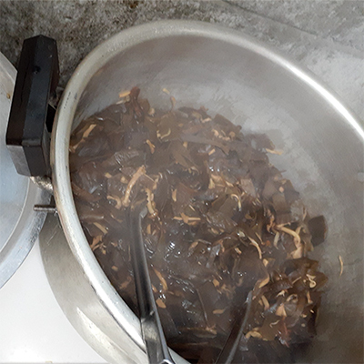 茎わかめの佃煮の作り方⑨
