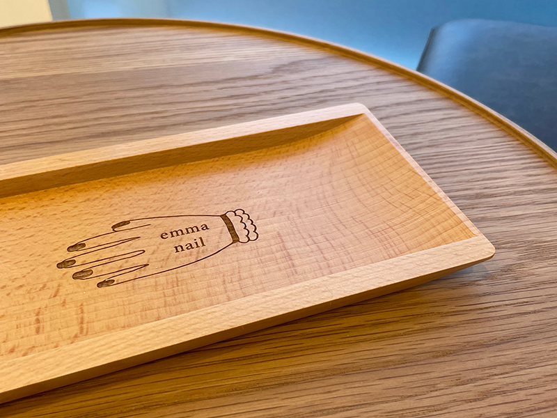 滋賀県守山市 深爪矯正専門サロン エマネイルのサロンの様子