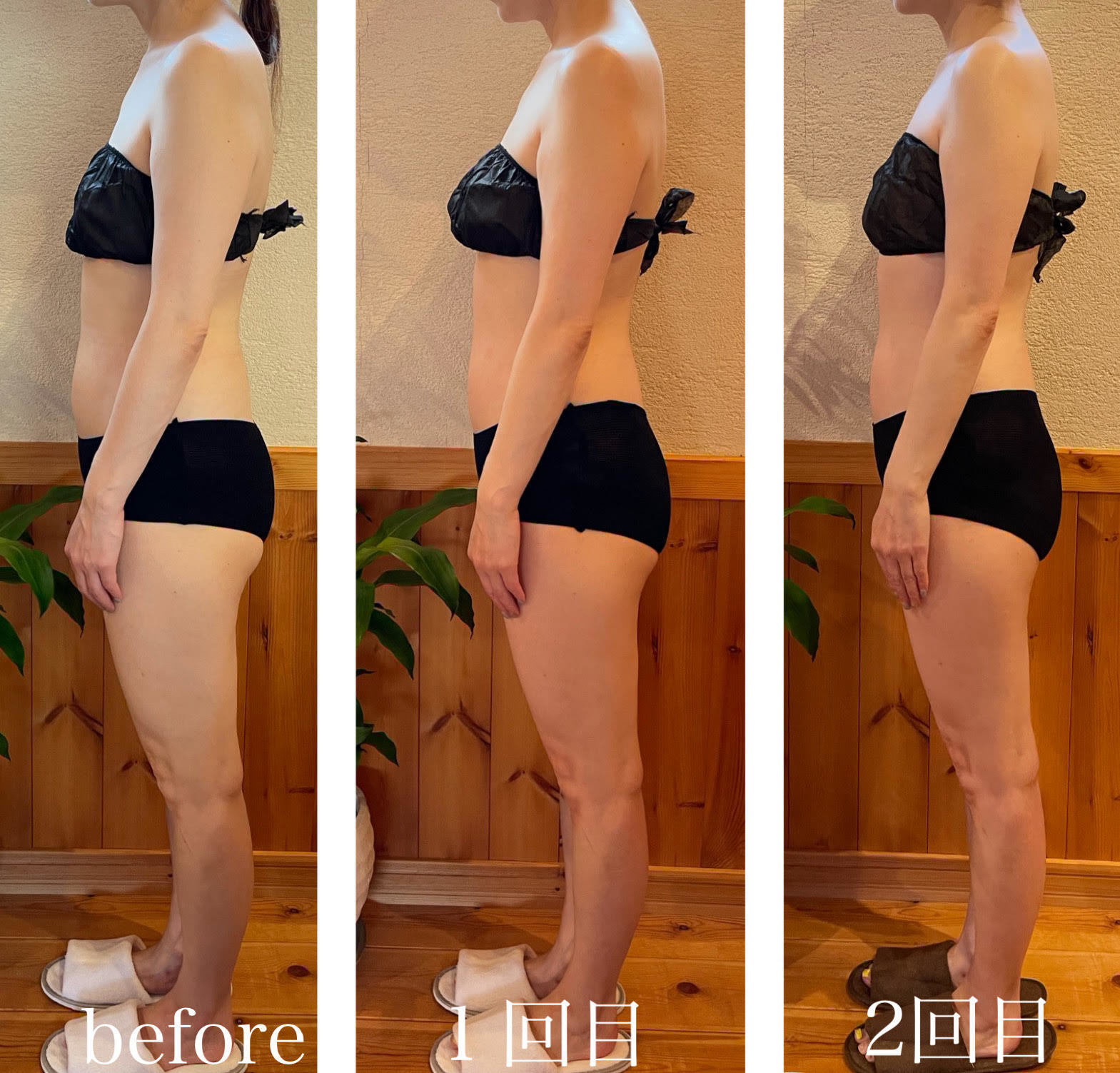 コアヒート美ボディ90分40代のお客様の結果写真