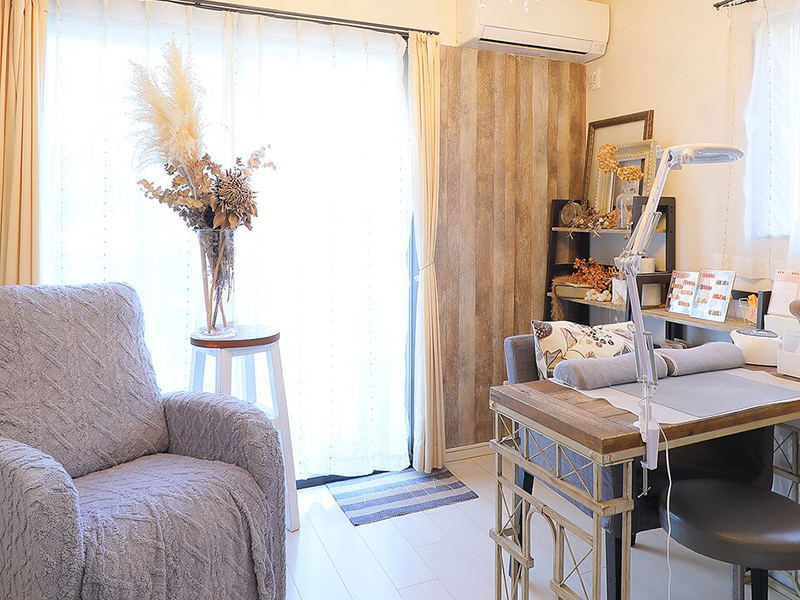 深爪矯正専門ネイルサロン リュリュ施術ルーム