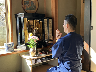 お仏壇の処分回収日にご訪問