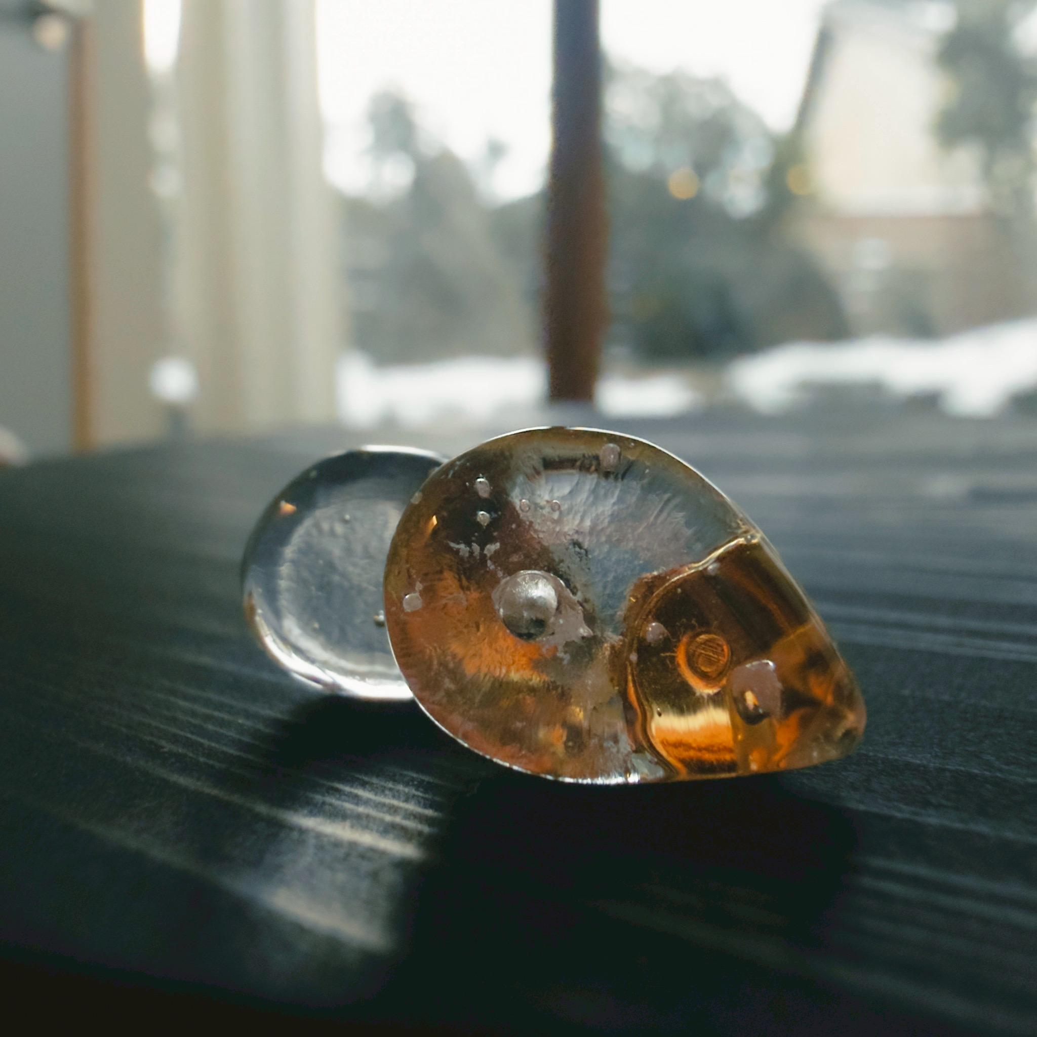 お守りアクセサリー　月の雫の商品画像