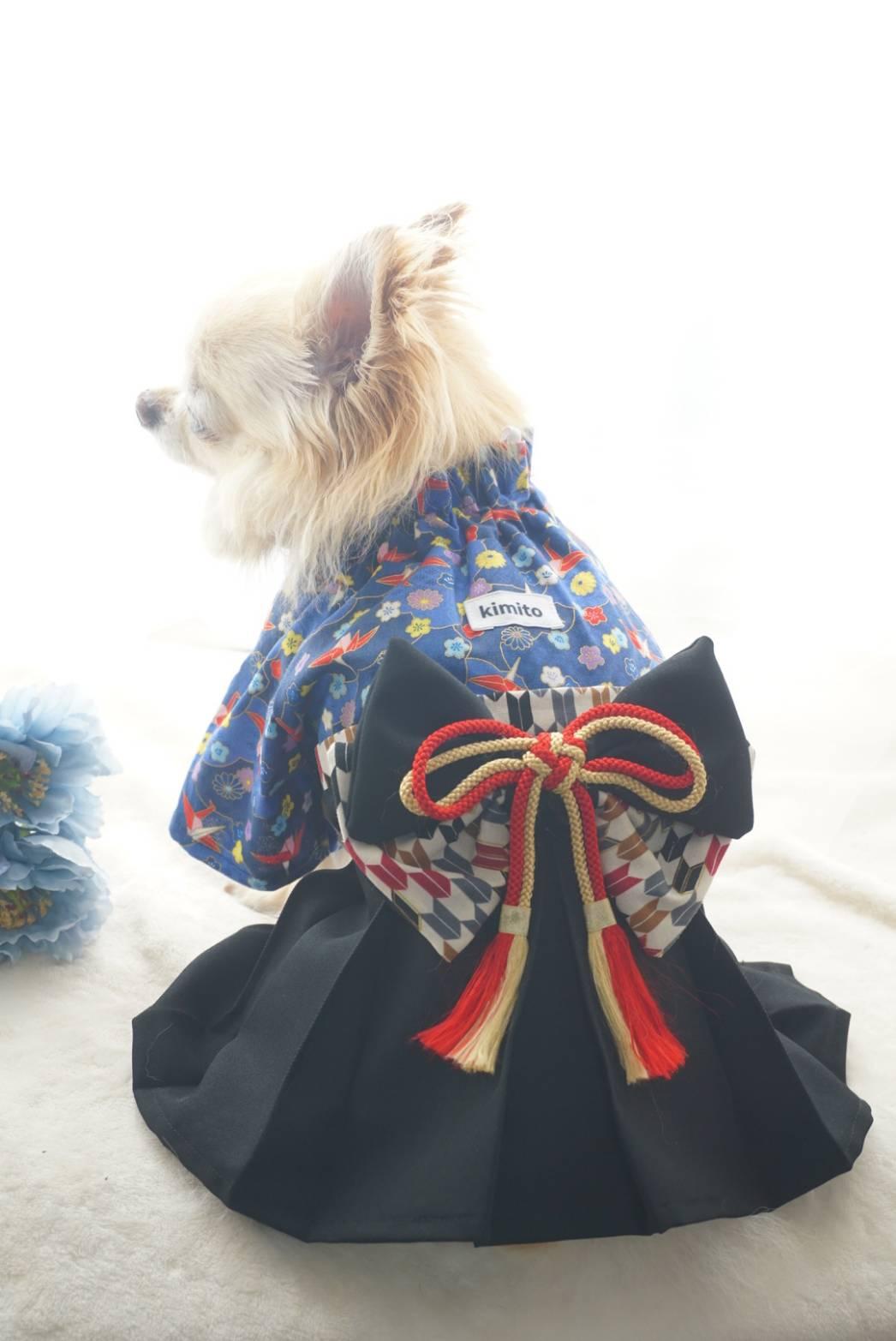 2026チュニック型わんこの袴 Blackの商品画像