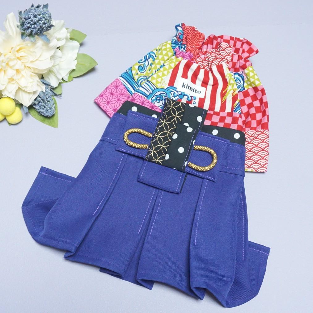 2026チュニック型わんこの袴 Purpleの商品画像