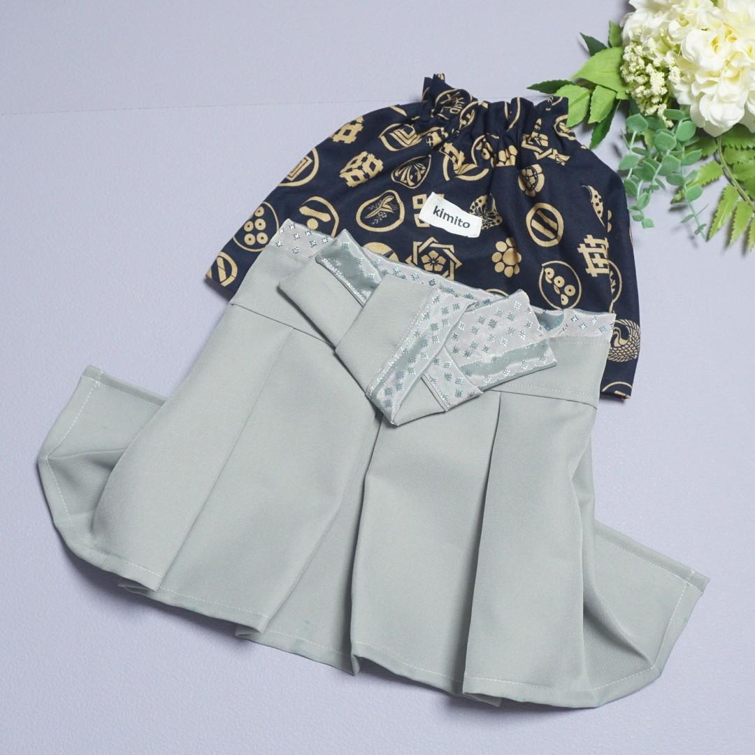 チュニック型わんこの袴(袴gray)の商品画像