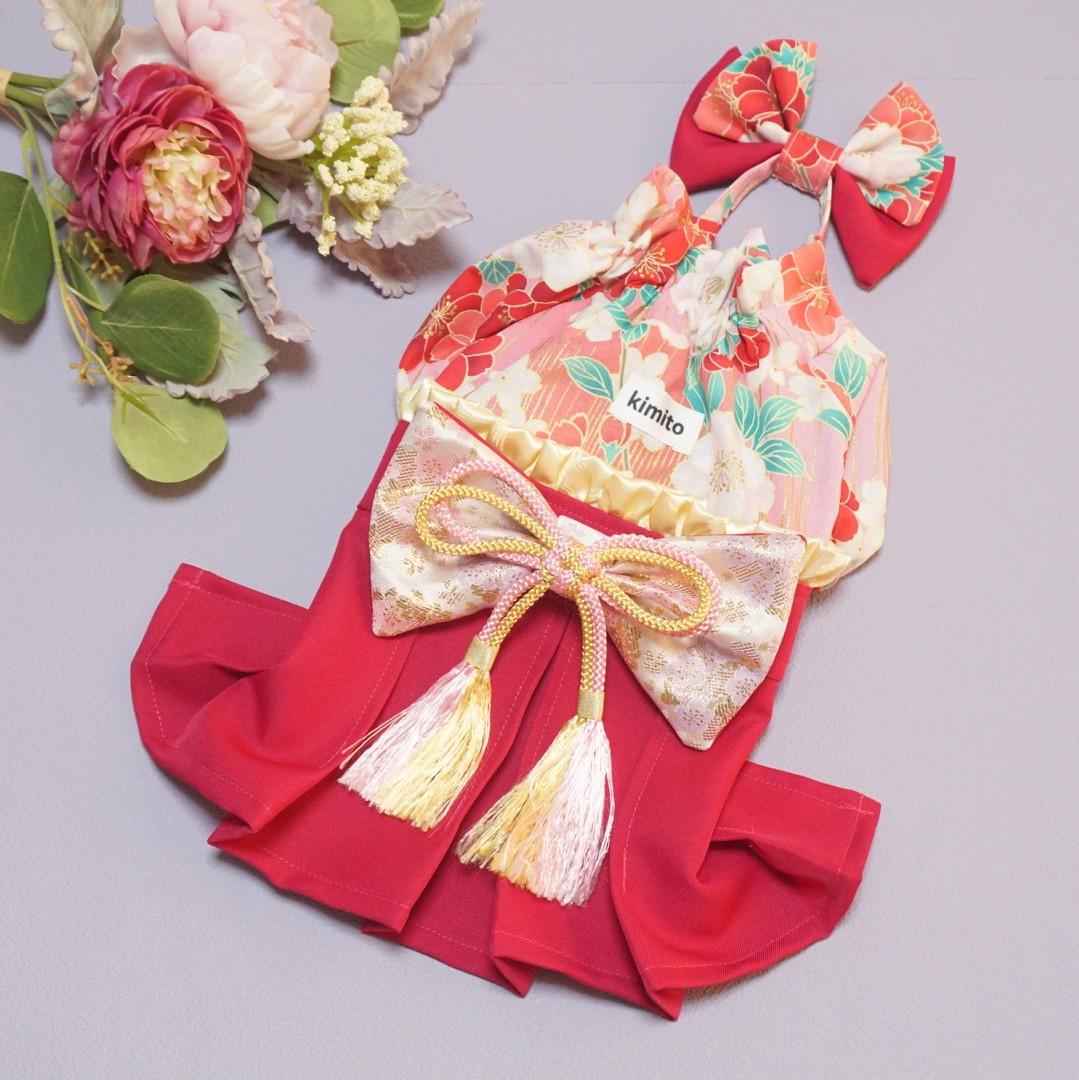 2026チュニック型わんこの袴 Pinkの商品画像