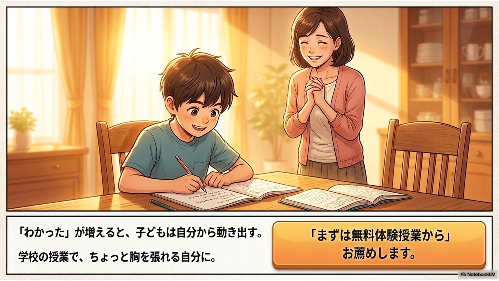 まずは無料体験授業でお試しください。新宿区哲学堂の小学生学習塾。