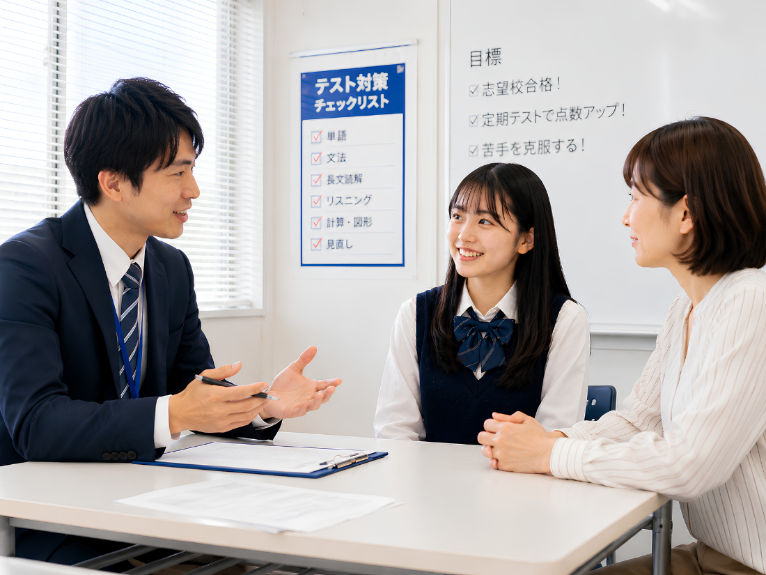 進路会議の様子