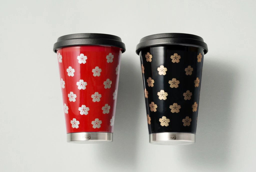 URUSHI MOBILE TUMBLER「桜」／土直漆器の商品画像