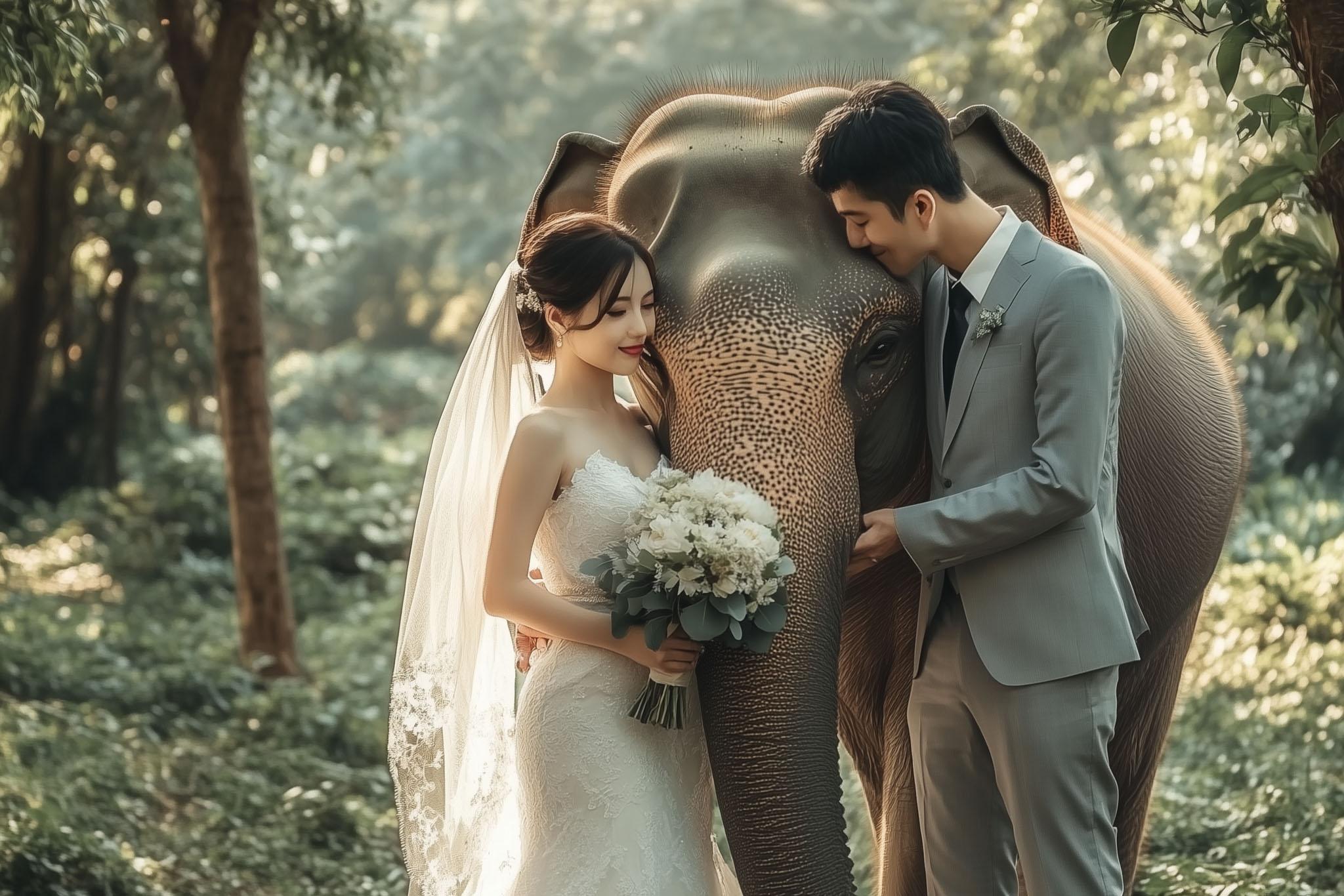 elephant-wedding