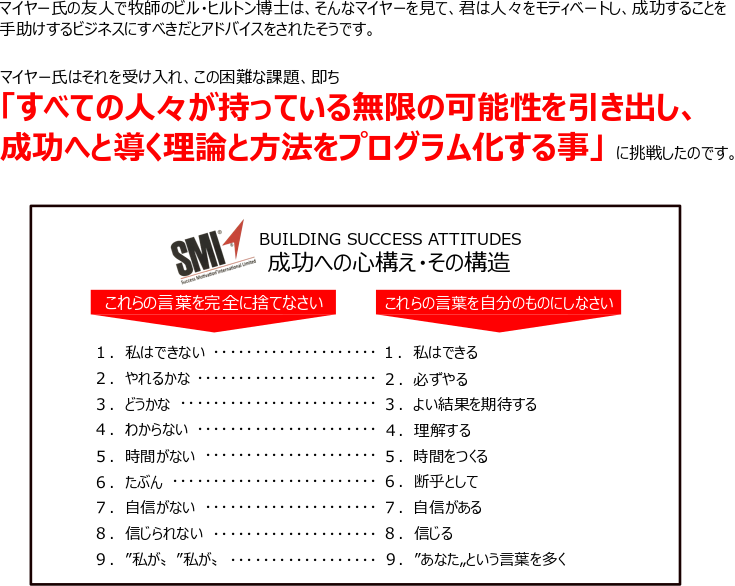 愛知県で自己啓発、モティベーションアップ、人財育成はSMI代理店へ
