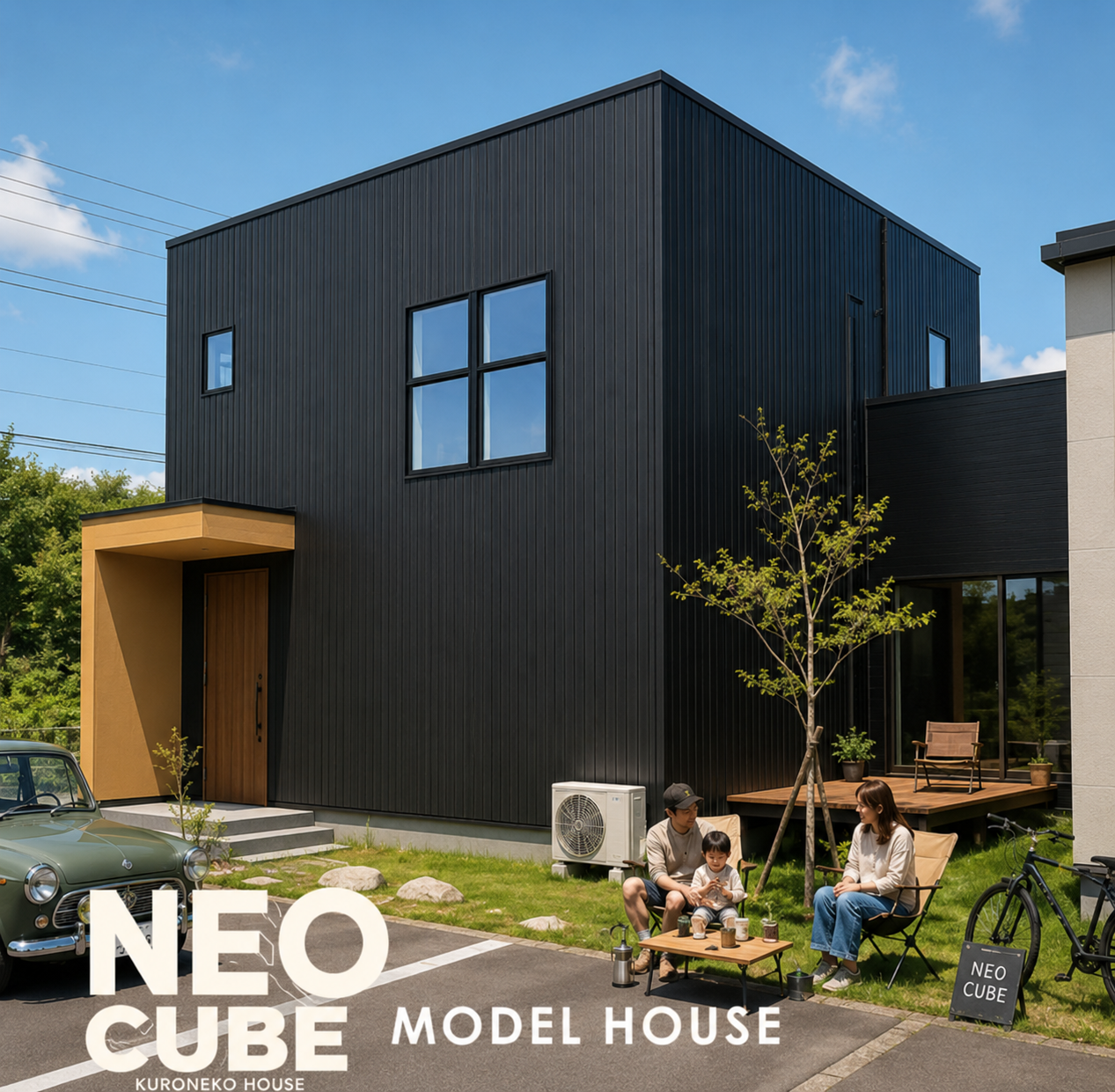 NEO-CUBE＋BOXモデルハウス写真