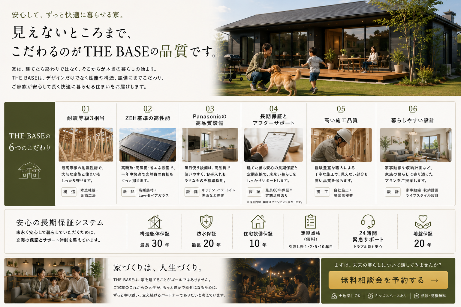 見えないところまで拘るのがザベースの品質　ザベース可児