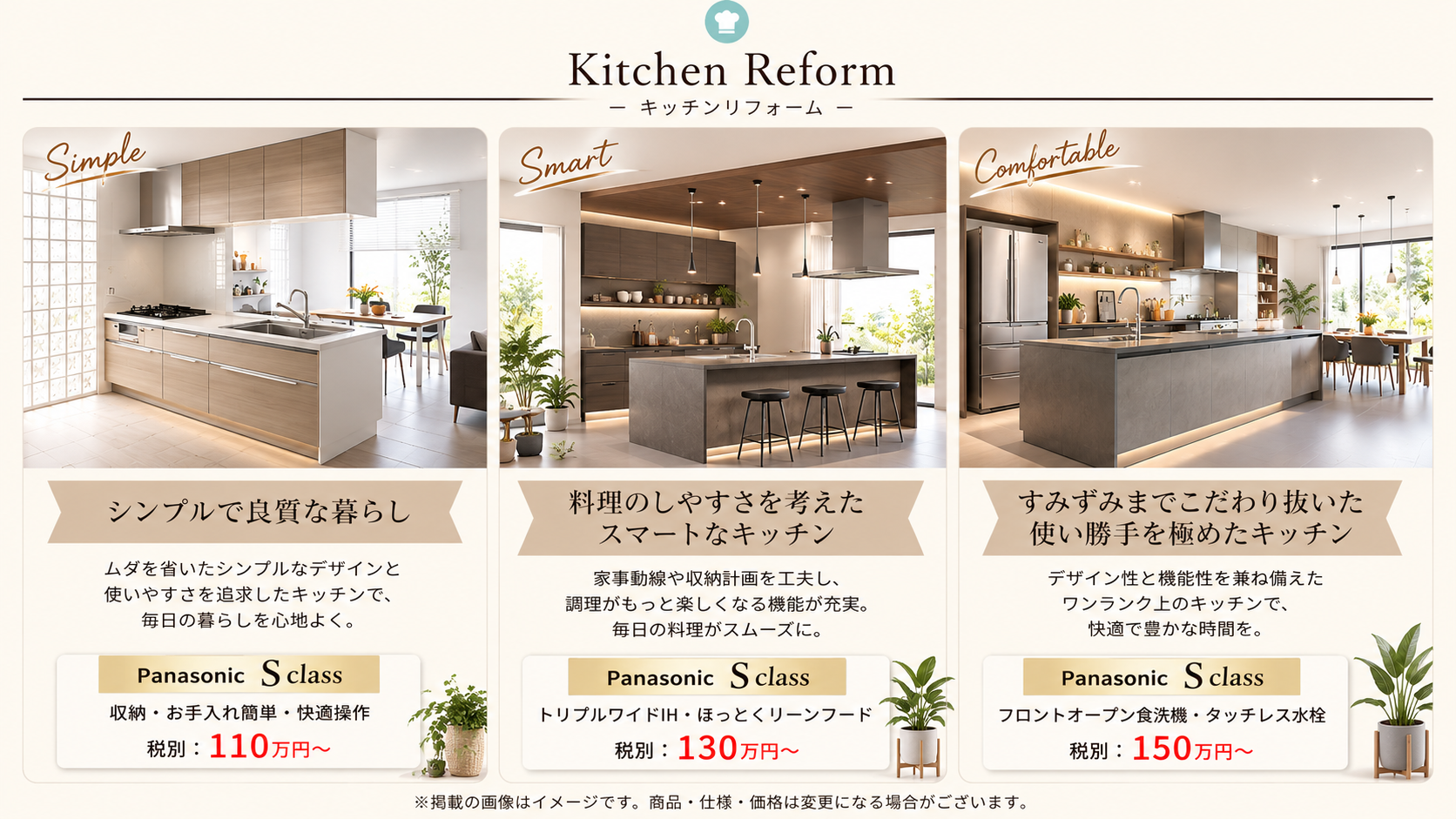 キッチンリフォーム　リフォームアウトレット
