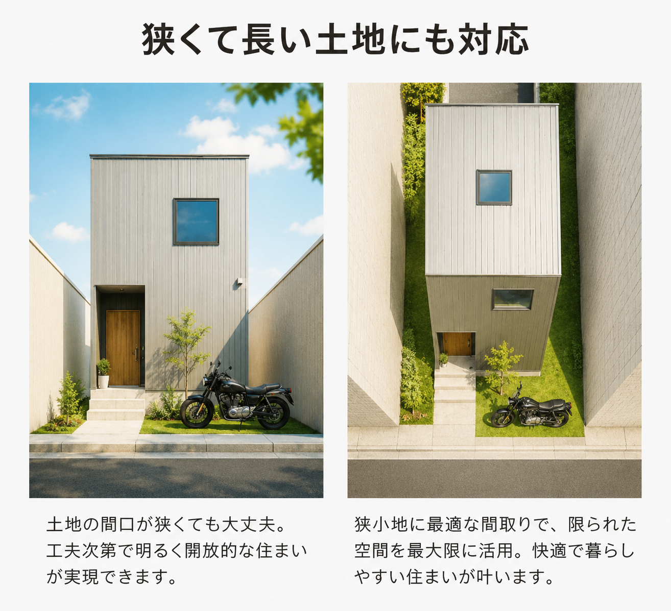 NEO-CUBE　狭小地オーダーメイド