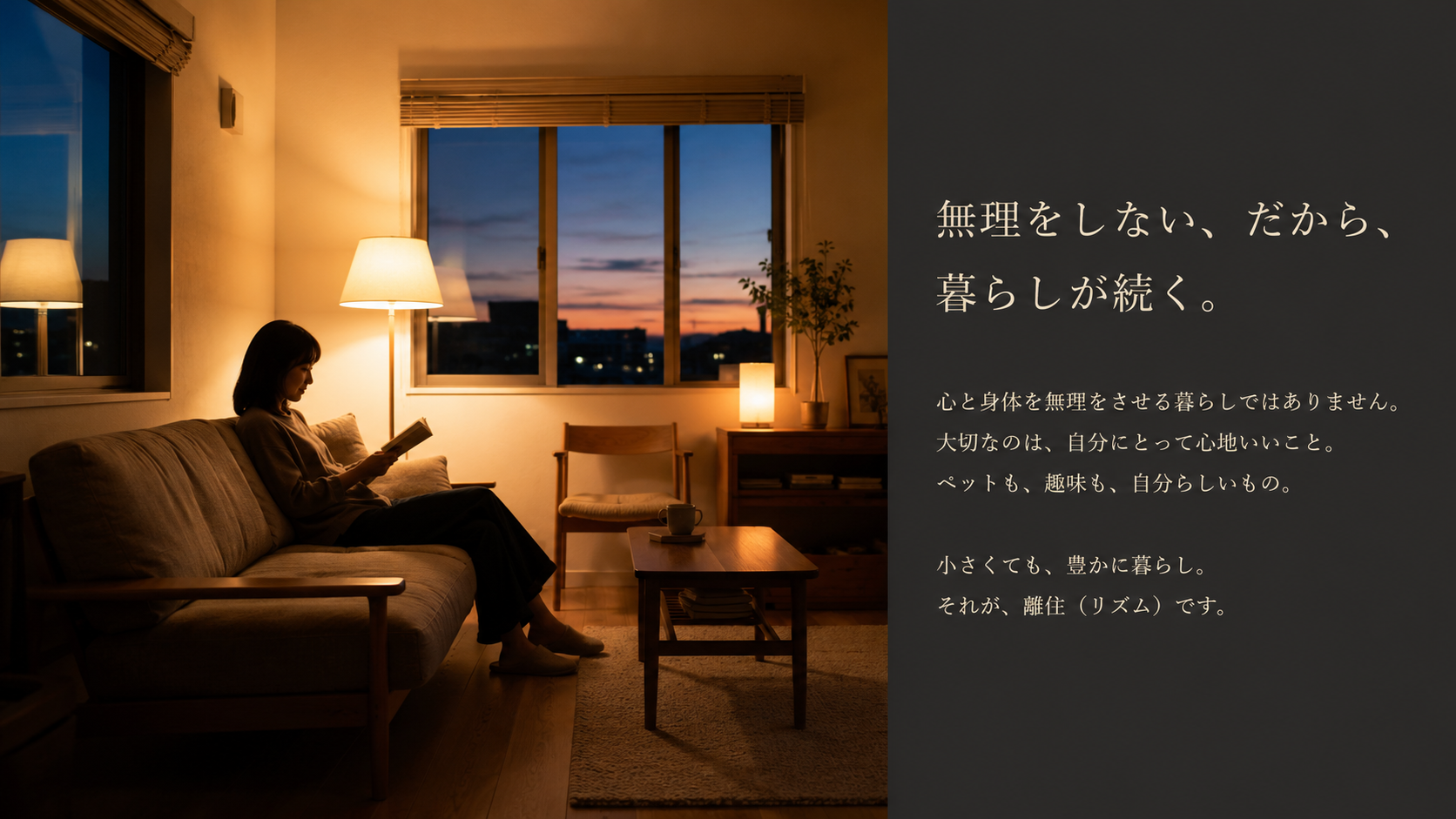 多治見市の狭小住宅なら離住・PACO無理が無い暮らし　離住