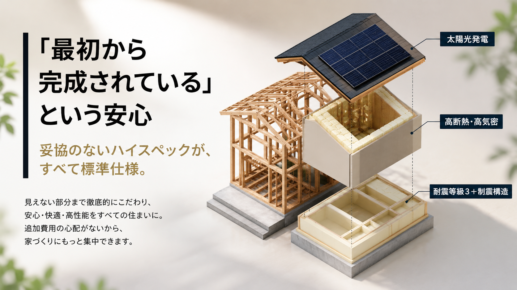 最初から完成されているという安心感　THE BASEクロネコハウス