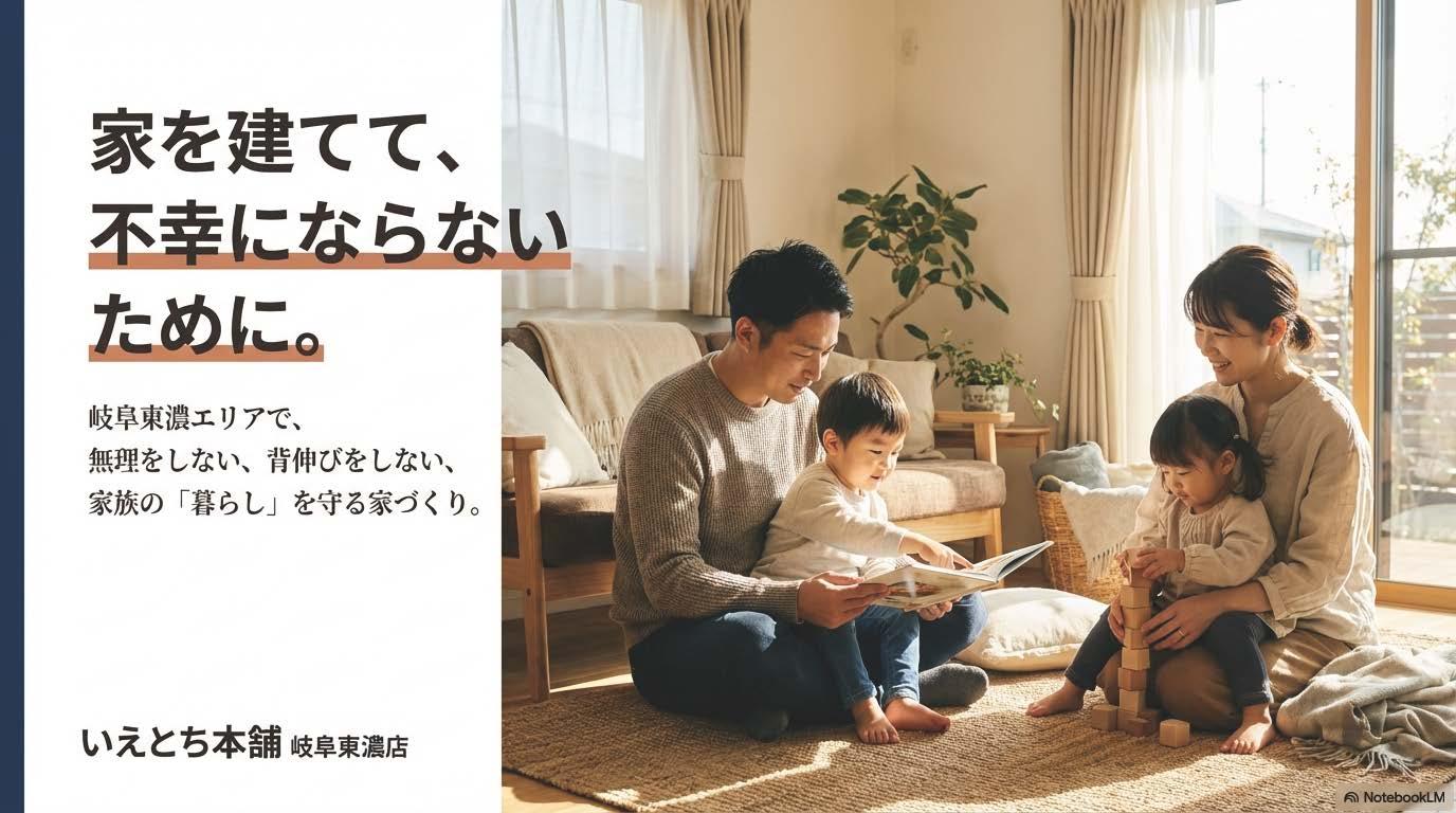 いえとち本舗岐阜東濃店　家を建てて不幸にならないため