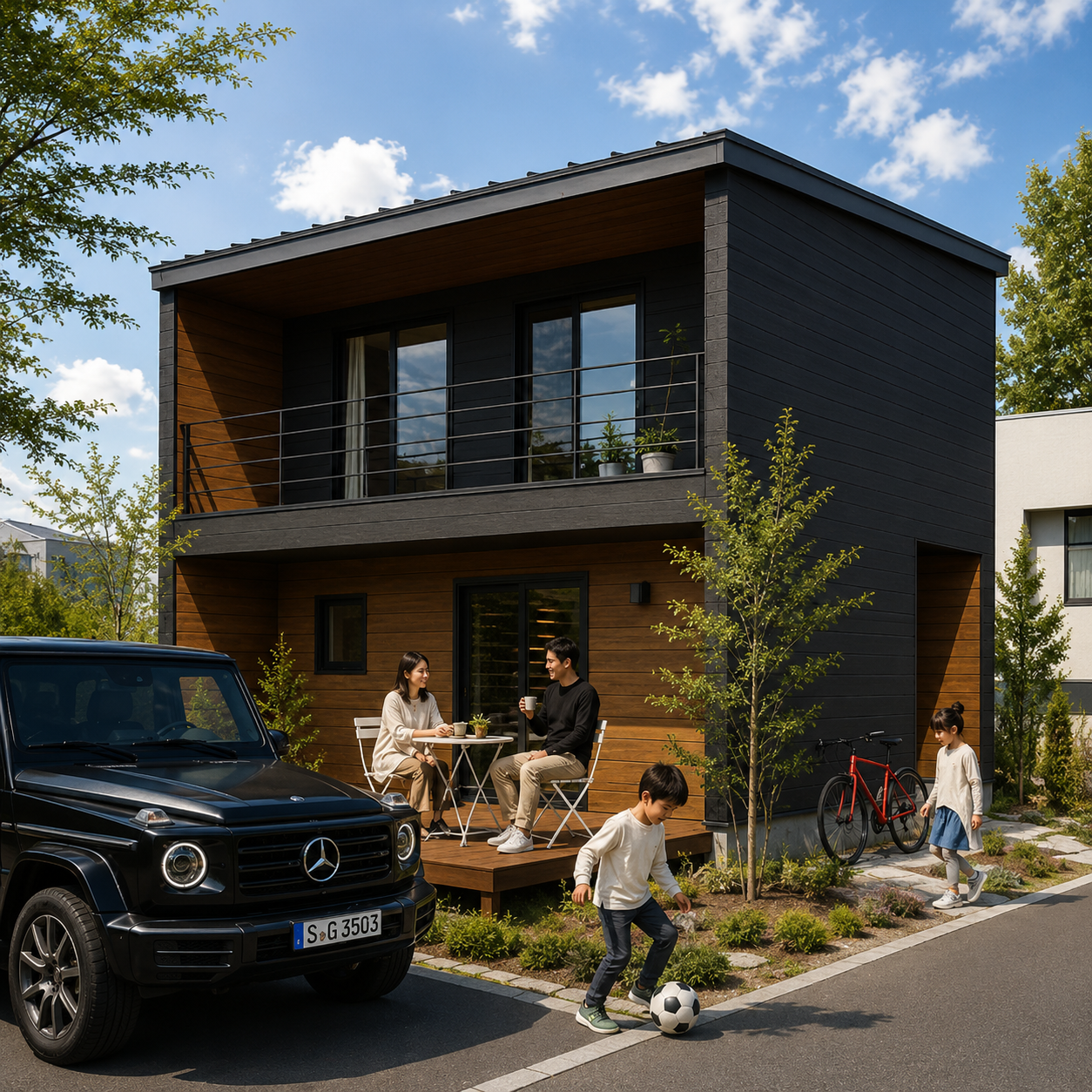 クロネコハウス　クロネコデザイン　ネオセカンド写真　新築住宅