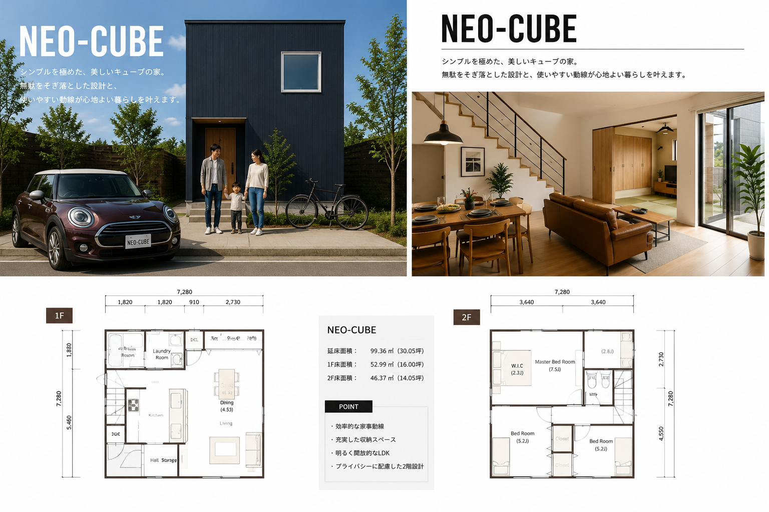 NEO-CUBE平面図