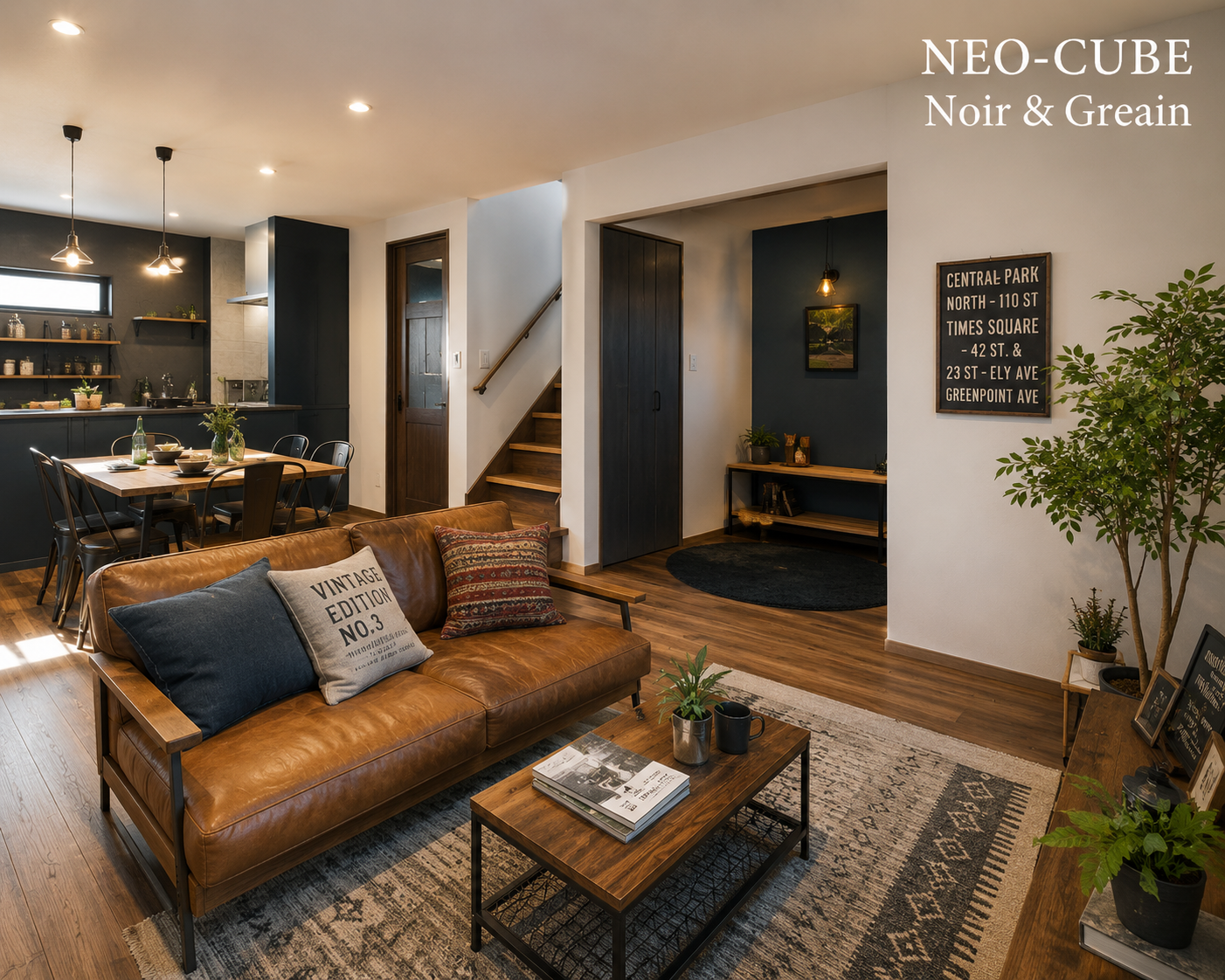 NEO-CUBE　NOIR&GRAIN　内観