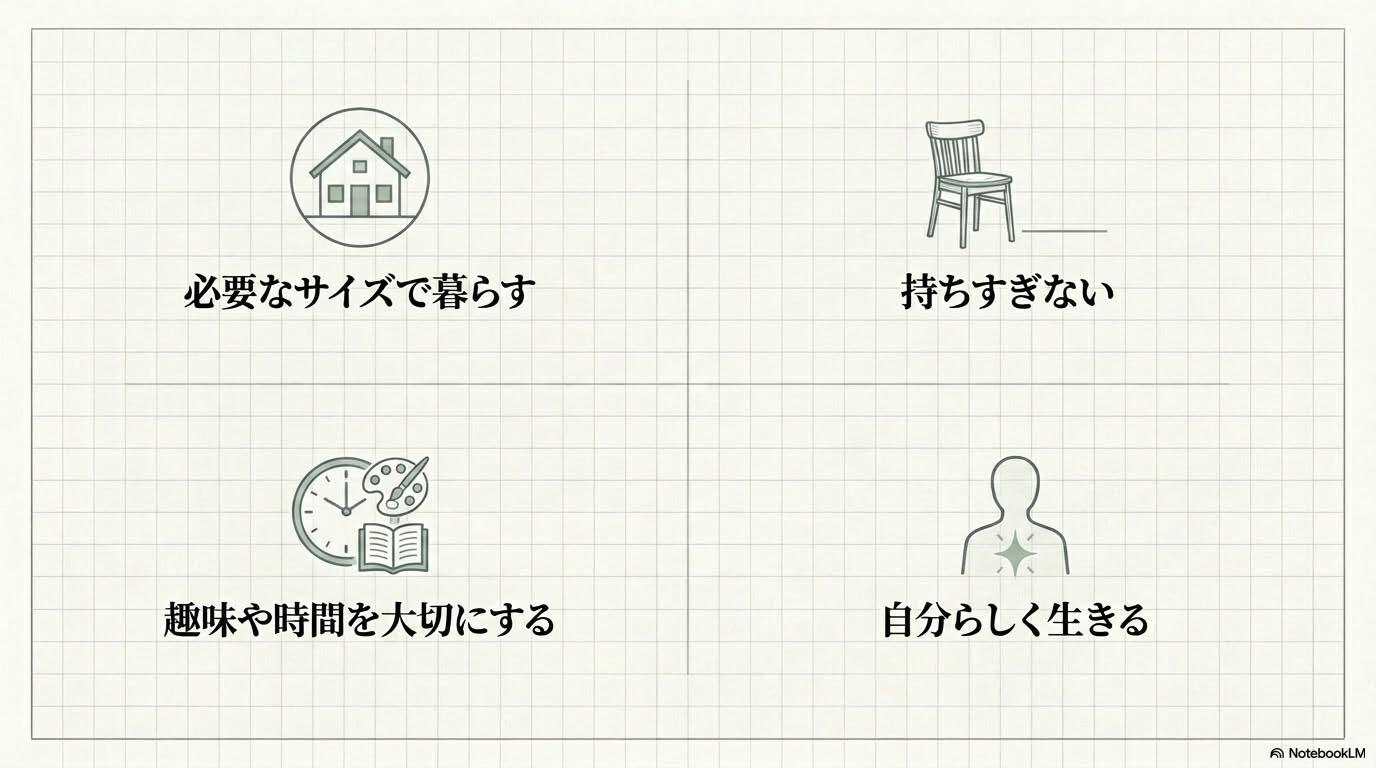 必要なサイズで暮す　離住