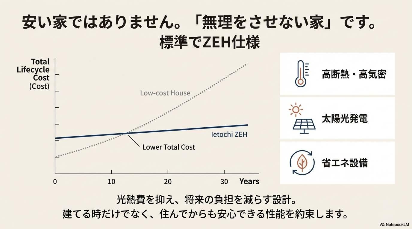 いえとち本舗岐阜東濃店　無理をさせない家
