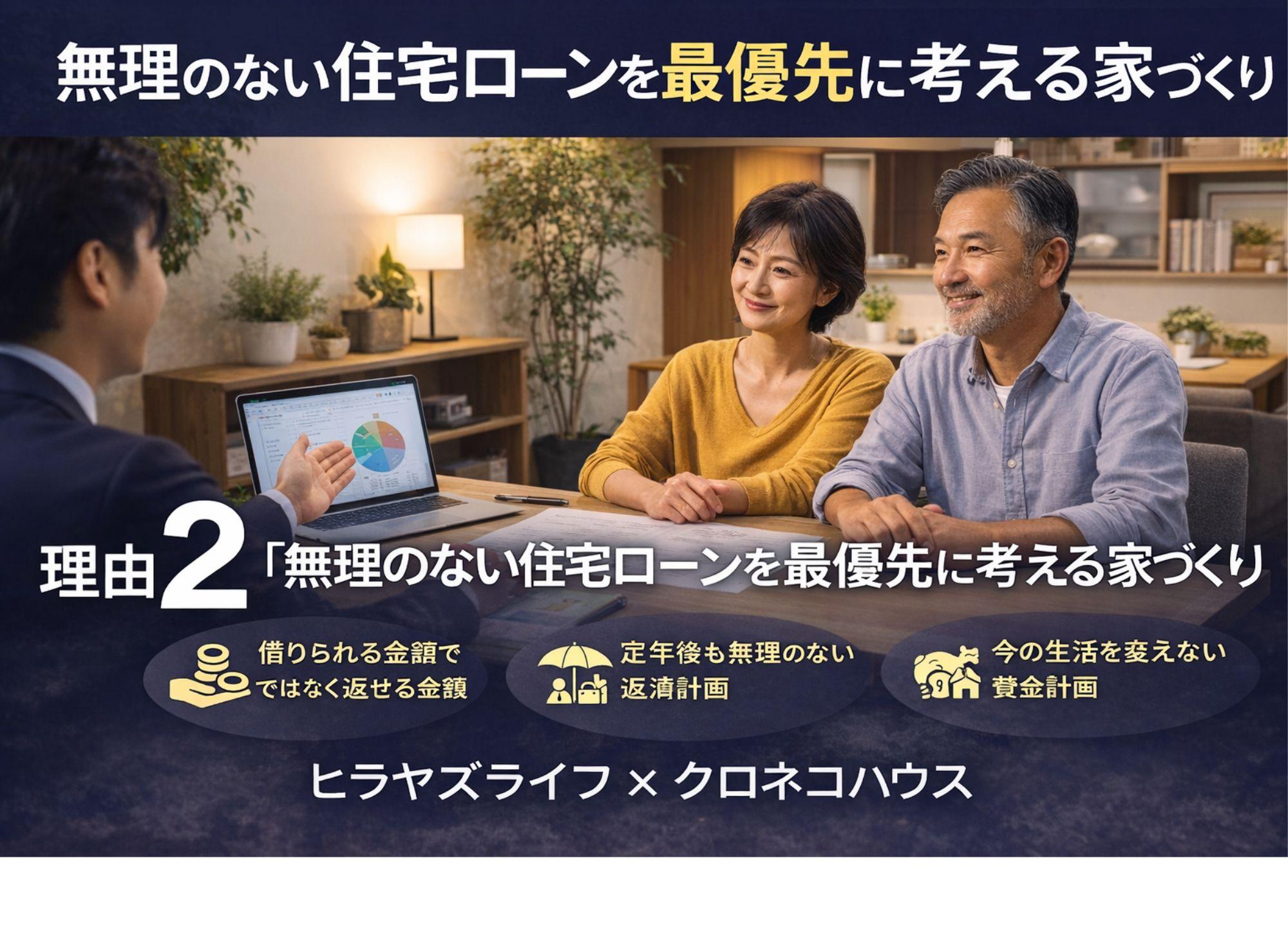 美濃加茂市ヒラヤズライフクロネコハウス　無理のない住宅ローン