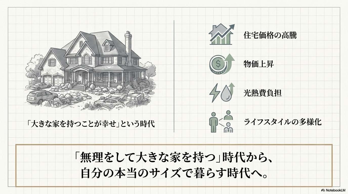 自分の本当のサイズで暮す　離住
