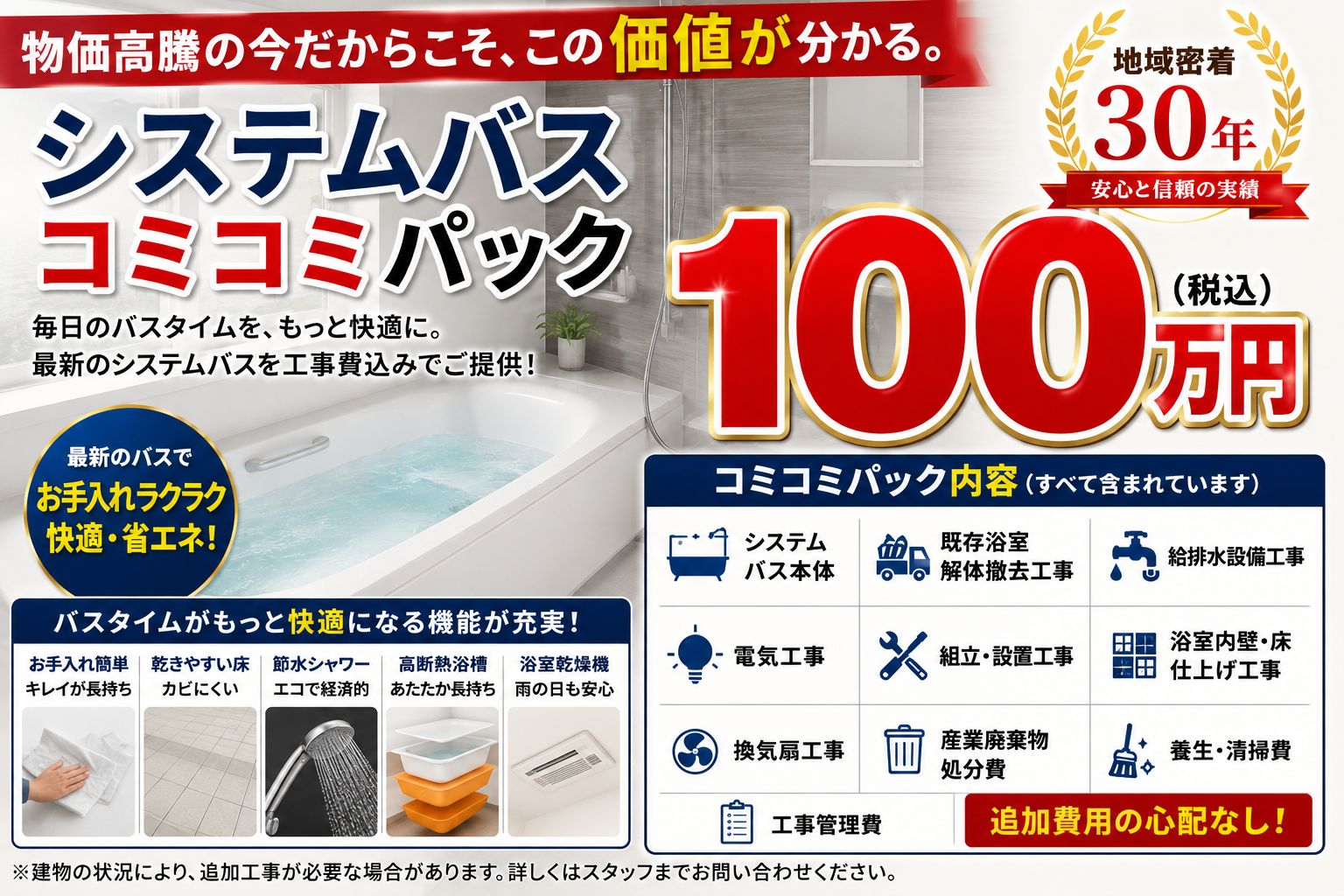 システムバスコミコミパック