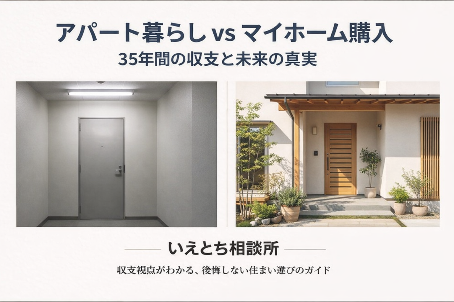 多治見市いえとち本舗岐阜東濃店　アパート暮らしとマイホーム