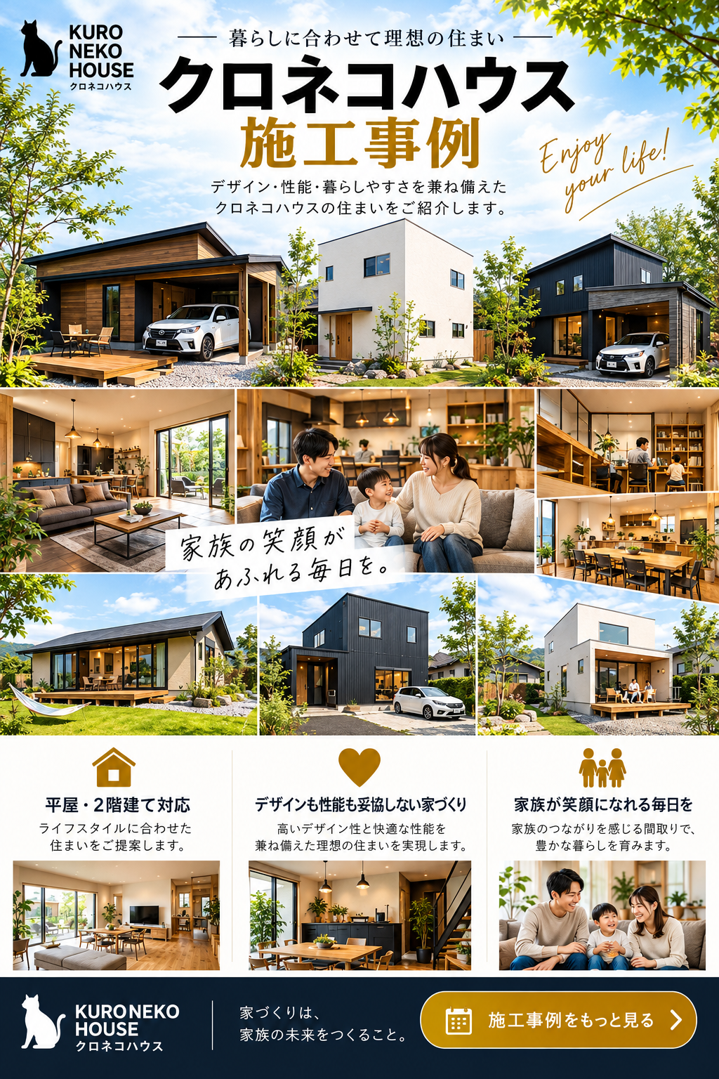 クロネコハウス施工事例