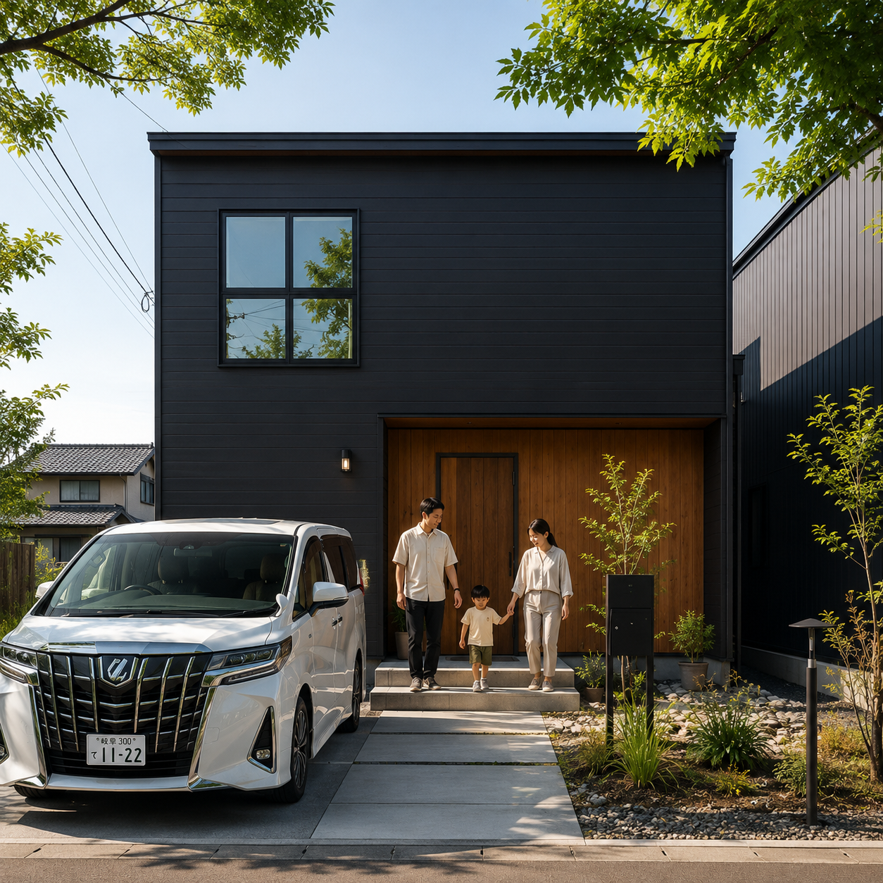クロネコハウス　クロネコデザイン　キューブル写真　新築住宅