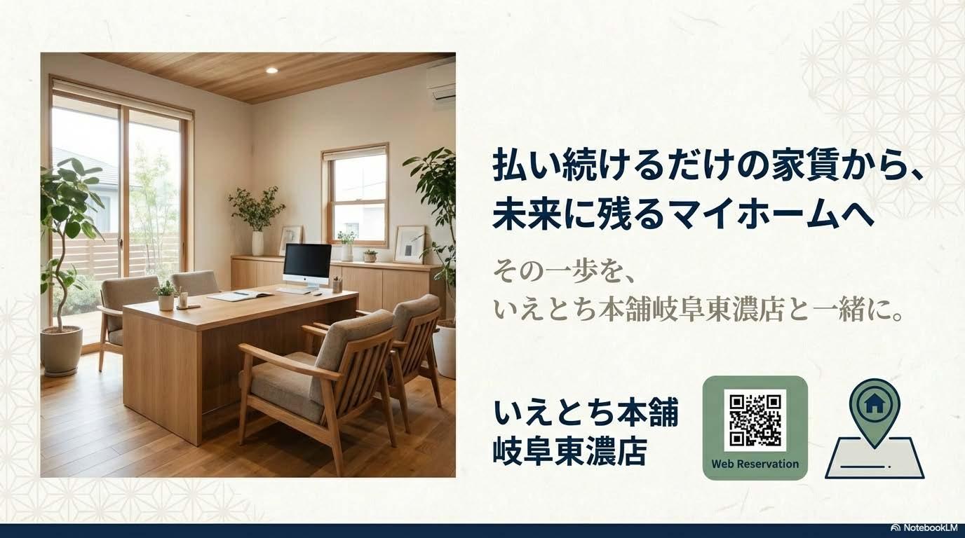 美濃加茂市の家造りいえとち本舗岐阜東濃店払い続ける家賃から