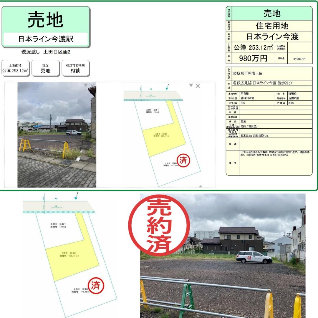 可児市土田土地情報