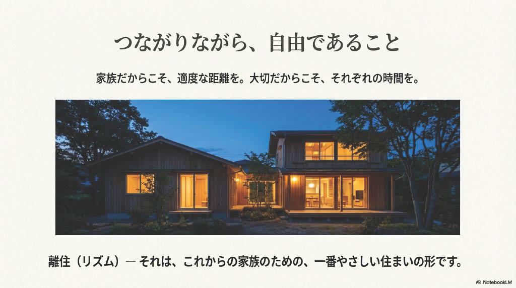 繋がりながら自由である事　離住