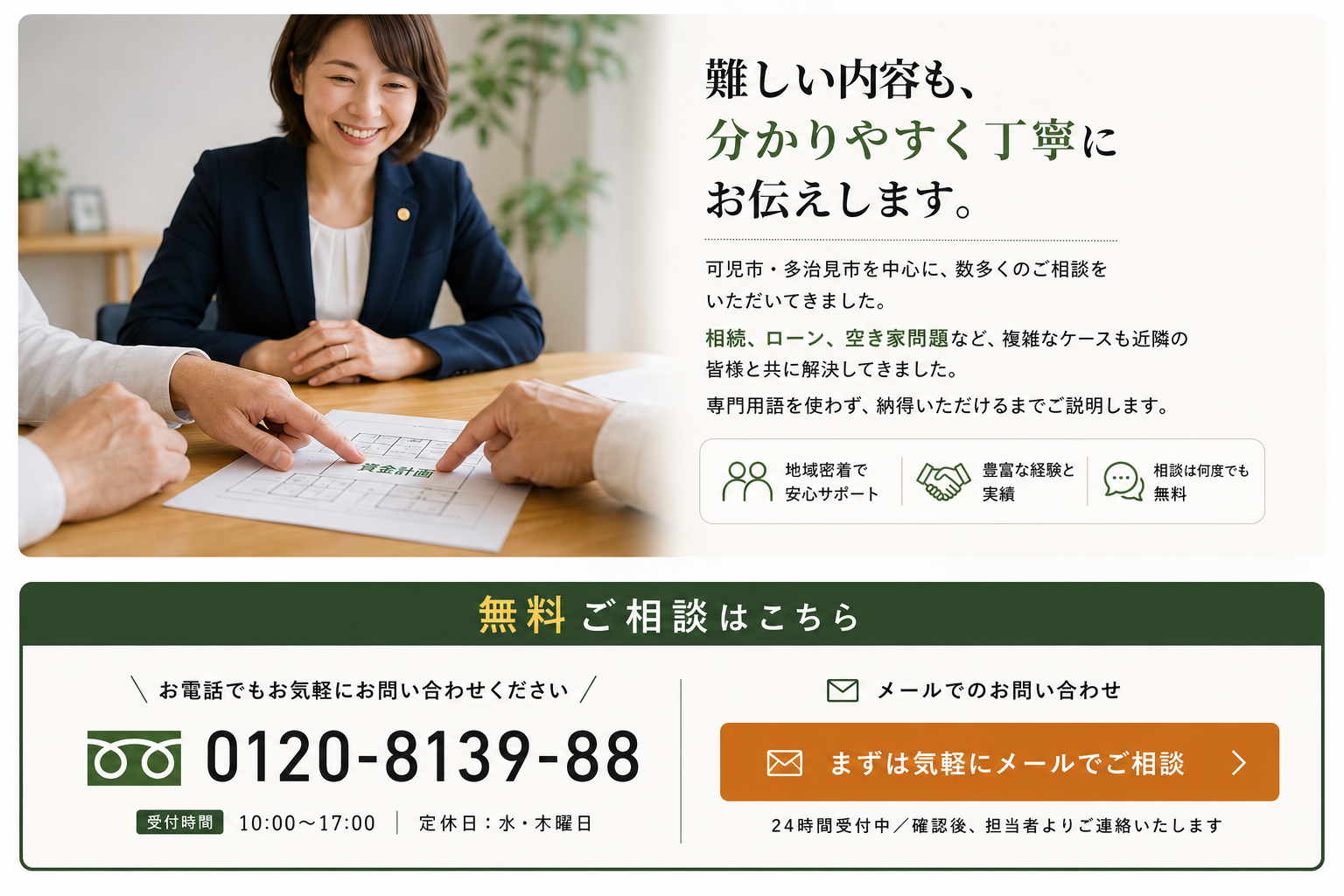 難しい内容も分かりやすく丁寧にアルファテック不動産