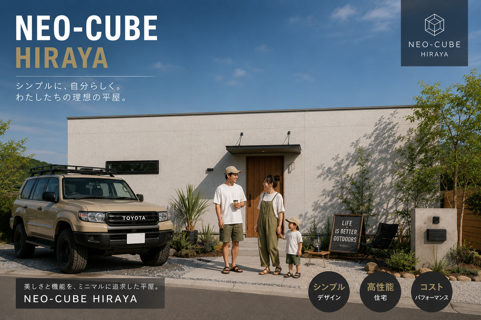 NEO-CUBE平屋
